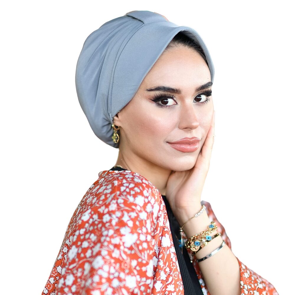 7622 Turban Hat-Turbans -Hijab |Hair Wraps-Head Wraps |Hijab